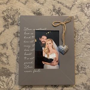 Love is Patient, Love is Kind picture frame